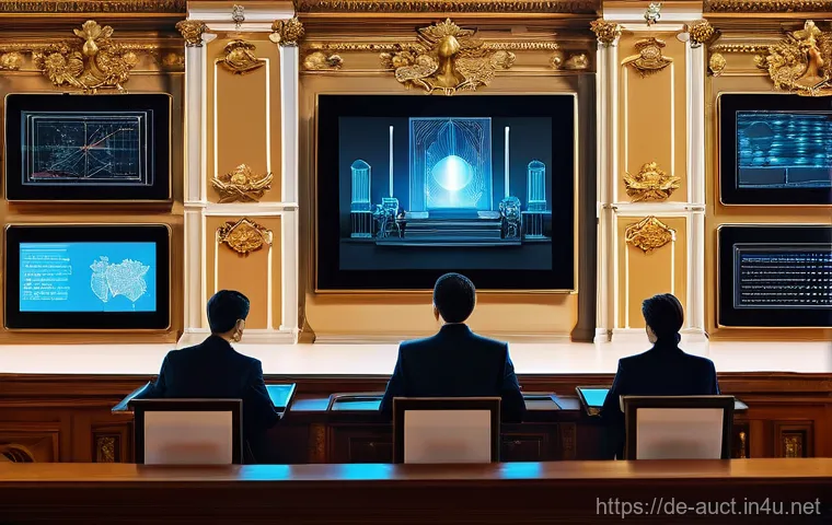 경매사 자격증 최신 트렌드 분석 - **Prompt: The Seamless Transition: Classical Auction Meets Digital Horizon**
    "A visually stunnin...