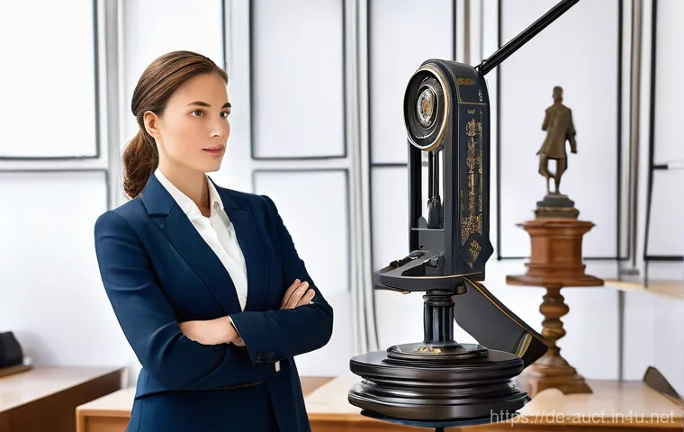 경매사 자격증 최신 트렌드 분석 - **Prompt: The Seamless Transition: Classical Auction Meets Digital Horizon**
    "A visually stunnin...