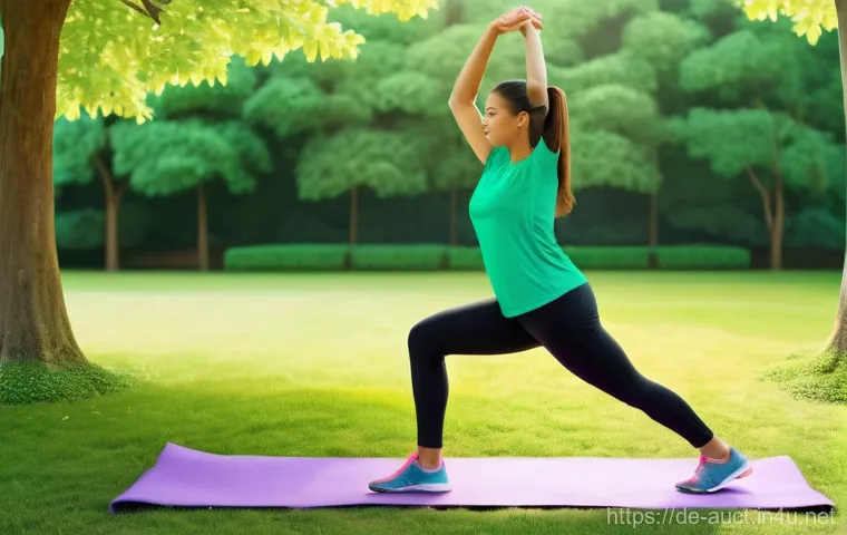 경매사 시험 준비 중 집중력 유지법 - **Healthy Nourishment**: In the first panel, the person is in a clean, modern kitchen, preparing a v...