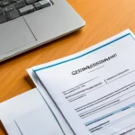 경매사 시험 관련 최신 정보 확인 방법 - **Image Prompt: The Aspiring German Auctioneer's Administrative Journey**
    A bright, clean, and m...